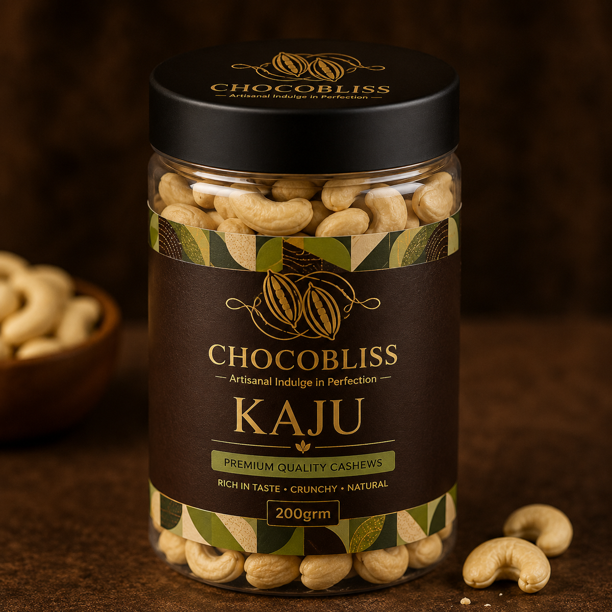 CHOCO BLISS KAJU PLAIN DRY FRUITS 200Grm