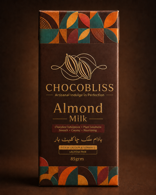CHOCO BLISS ALMOND MILK CHOCOLATE BAR 85Grm