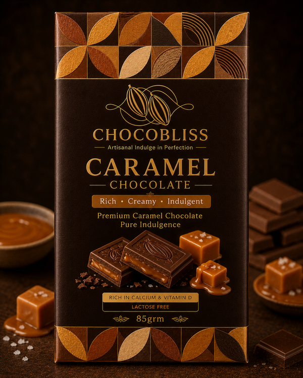 CHOCO BLISS CARAMEL CHOCOLATE BAR 85Grm