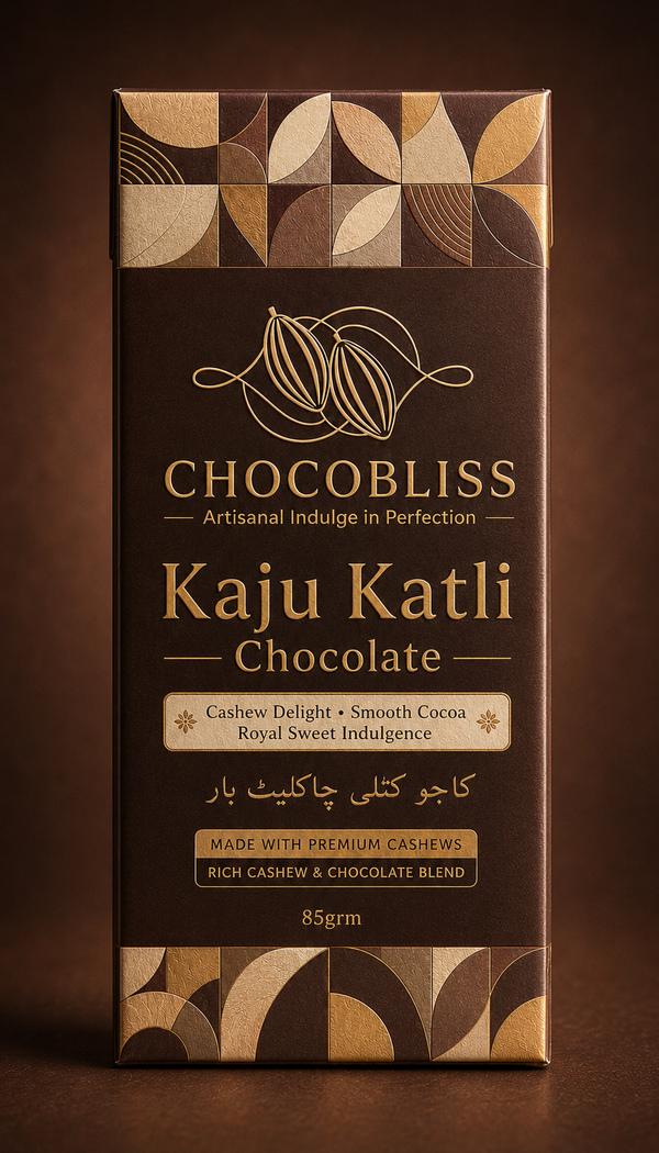 CHOCO BLISS KAJU KATLI CHOCOLATE BAR 85Grm