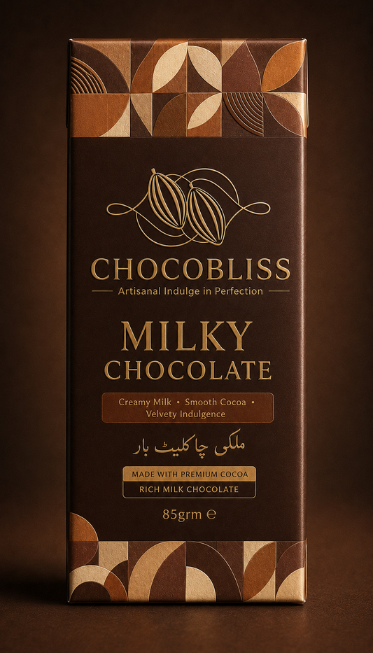 CHOCO BLISS MILKY CHOCOLATE BAR 85Grm